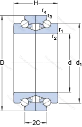 Подшипник BTW 35 CTN 9/SP