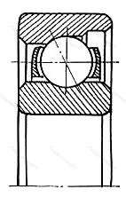 Подшипник  6020 (E 20) размер 20x47x12