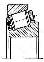 Модификация подшипника 77/520М размер 520x740x95