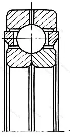 Подшипник  176210 (QJ 210) размер 50x90x20 от производителя  ГПЗ-5