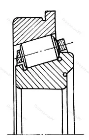 Подшипник  70678/800 размер 800x980/995x57 от производителя  ГПЗ-9