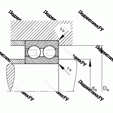 Подшипник 4217-B-TVH