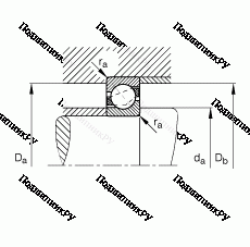 Подшипник 7324-B-TVP