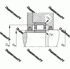 Подшипник NU 1044-M 1