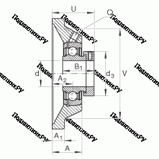 Подшипник PCJ 50-N