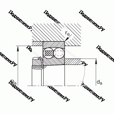 Подшипник 1217-K-TVH-C 3
